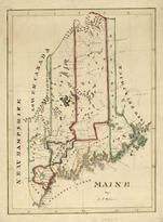 Maine State Map 182x, Maine State Map 182x
